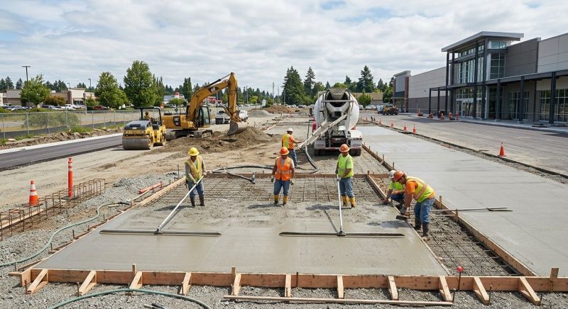 Concrete Installation in Akron, OH