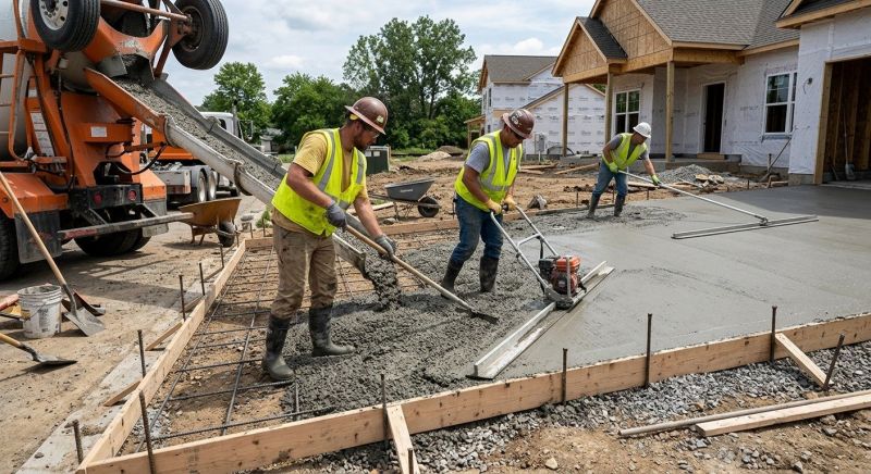 Cement Work in Akron, OH