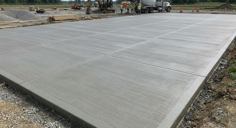 Commercial Slab Construction in North Canton, OH