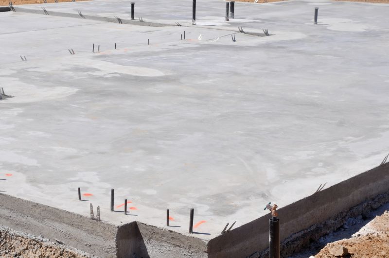 Commercial Slab Installation in Stow, OH