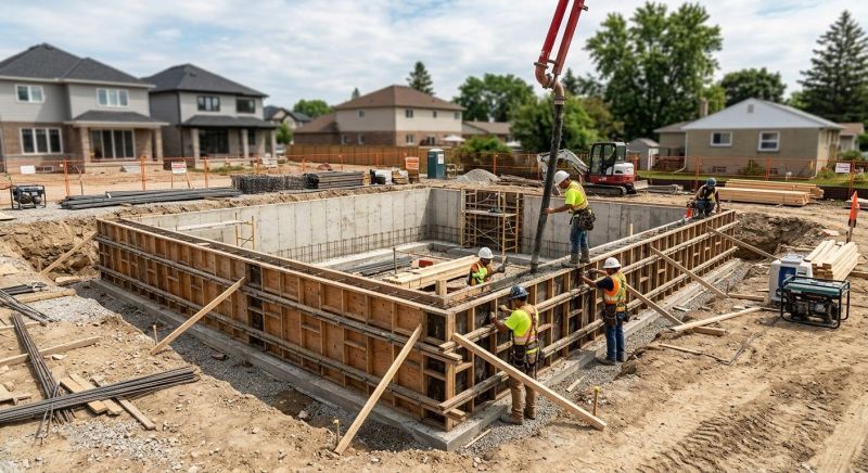 Foundation Construction in Ravenna, OH
