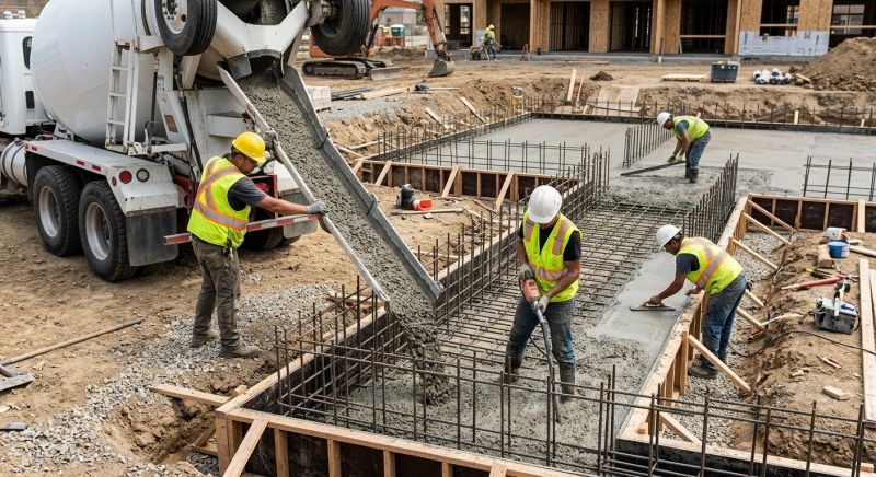 Foundation Wall Pouring in Broadview Heights, OH